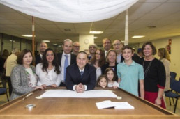 Honored to Write the First Word in a Brand New Torah in Spain