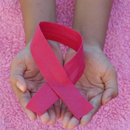 Breast cancer pink ribbon