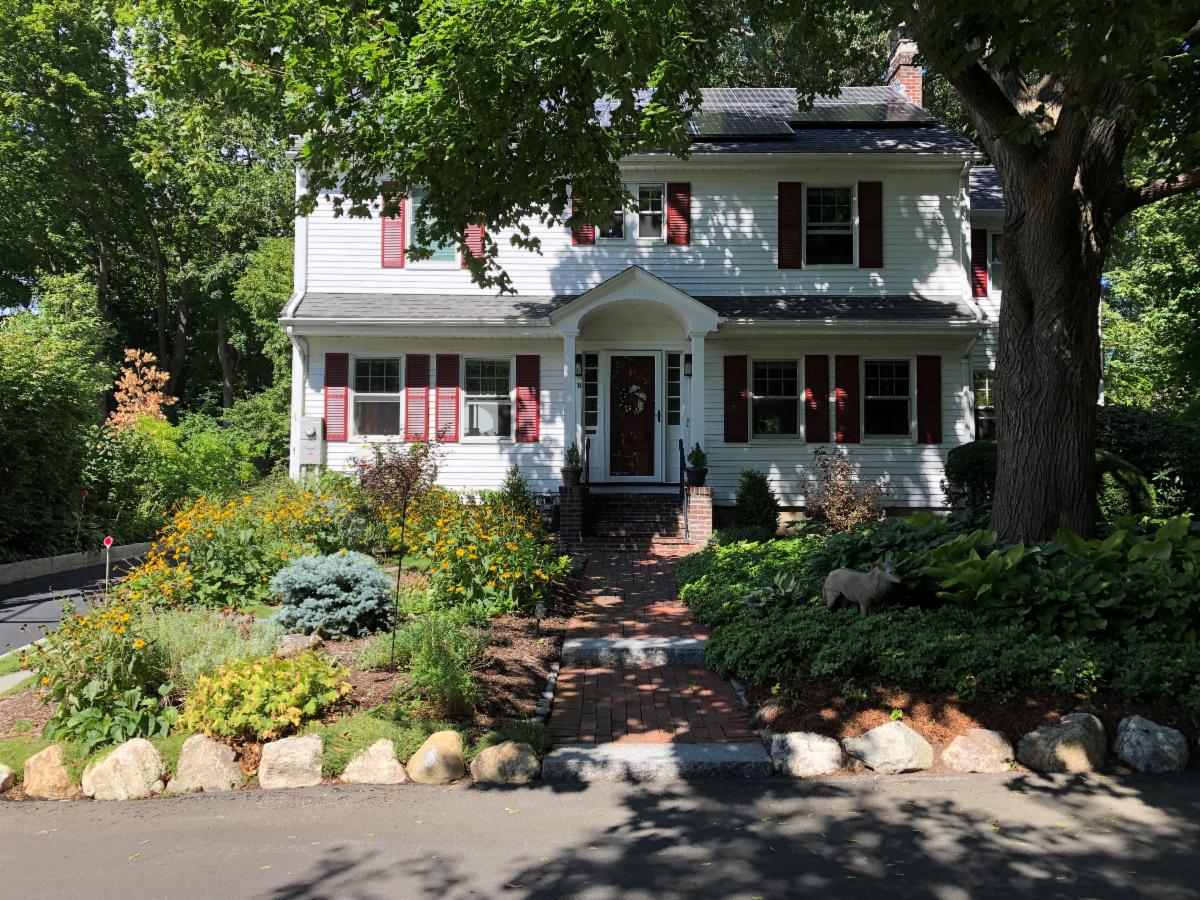 The Prosnitz family updated their lawn for sustainability