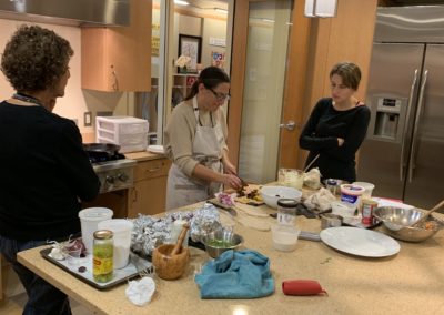 Cooking with Robin Kalis (photo credit Marci Cohen)