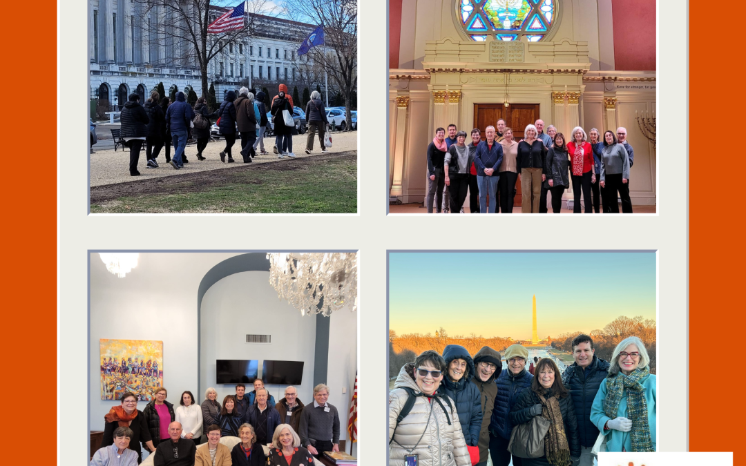 Jewish in the Heart of the Nation: Our Journey to Washington, D.C.!