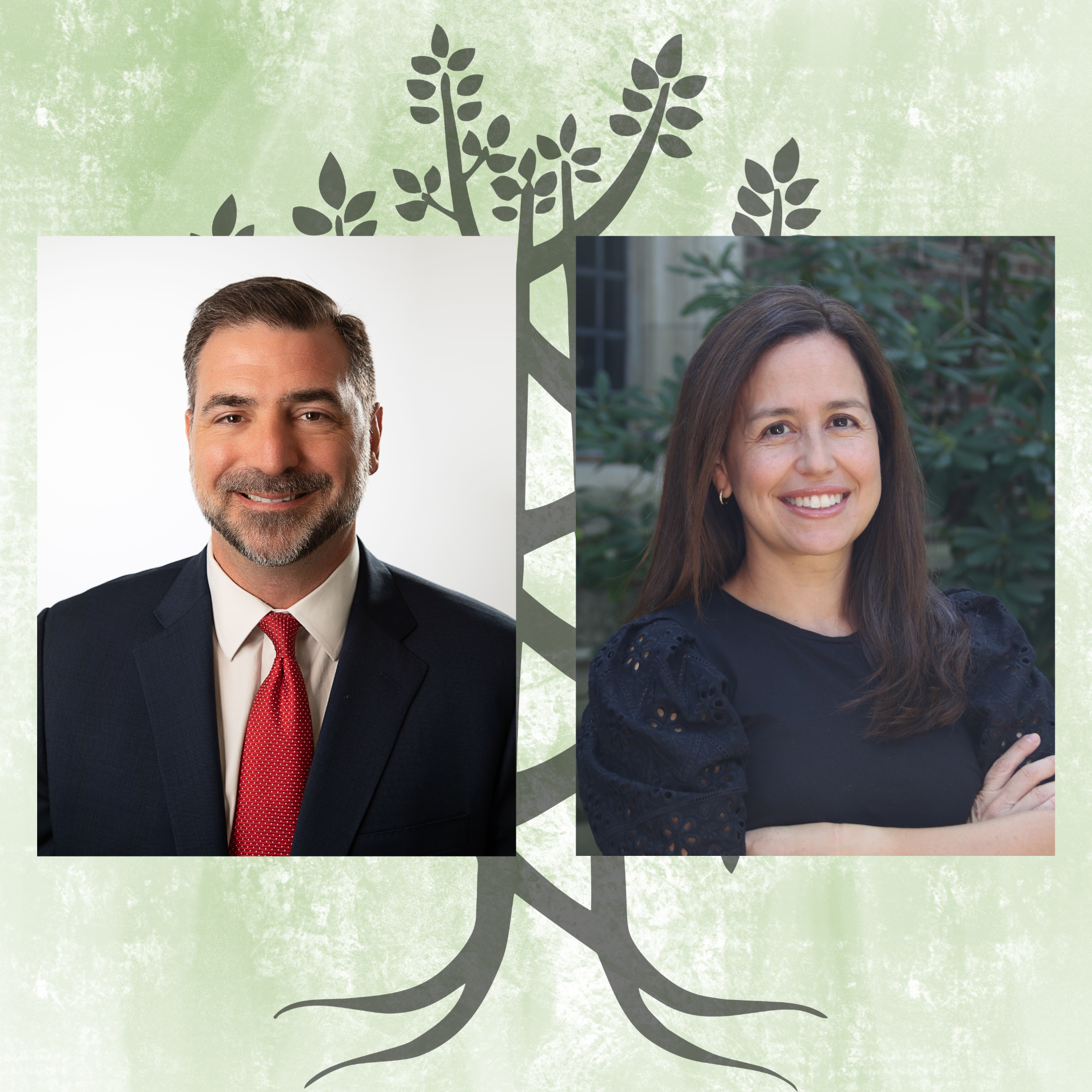 Mike Tauer and Hilda Lief